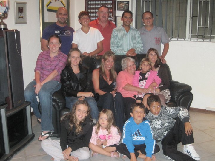 My family on 4/17/2010 ~ My 30th birthday